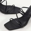 Strappy Heel Sandals - Black<PEDRO Outlet