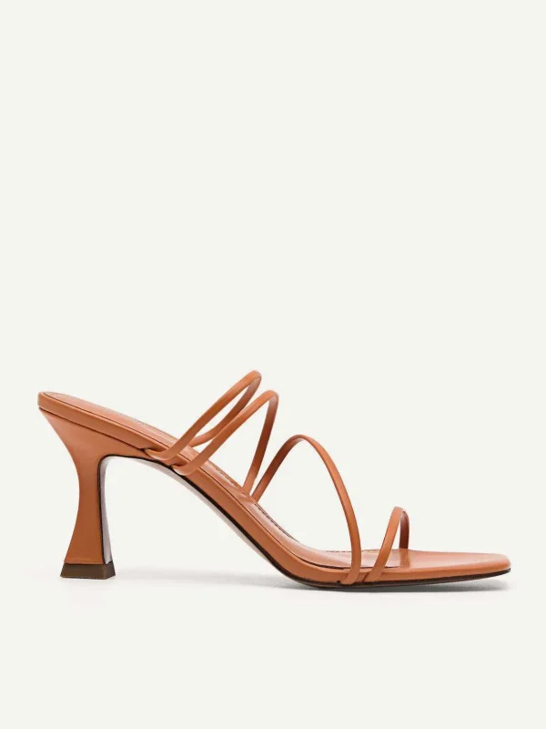 Strappy Heel Sandals - Orange<PEDRO Store
