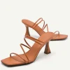 Strappy Heel Sandals - Orange<PEDRO Store