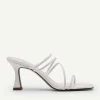 Strappy Heel Sandals - White<PEDRO Shop