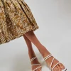 Strappy Heel Sandals - White<PEDRO Shop