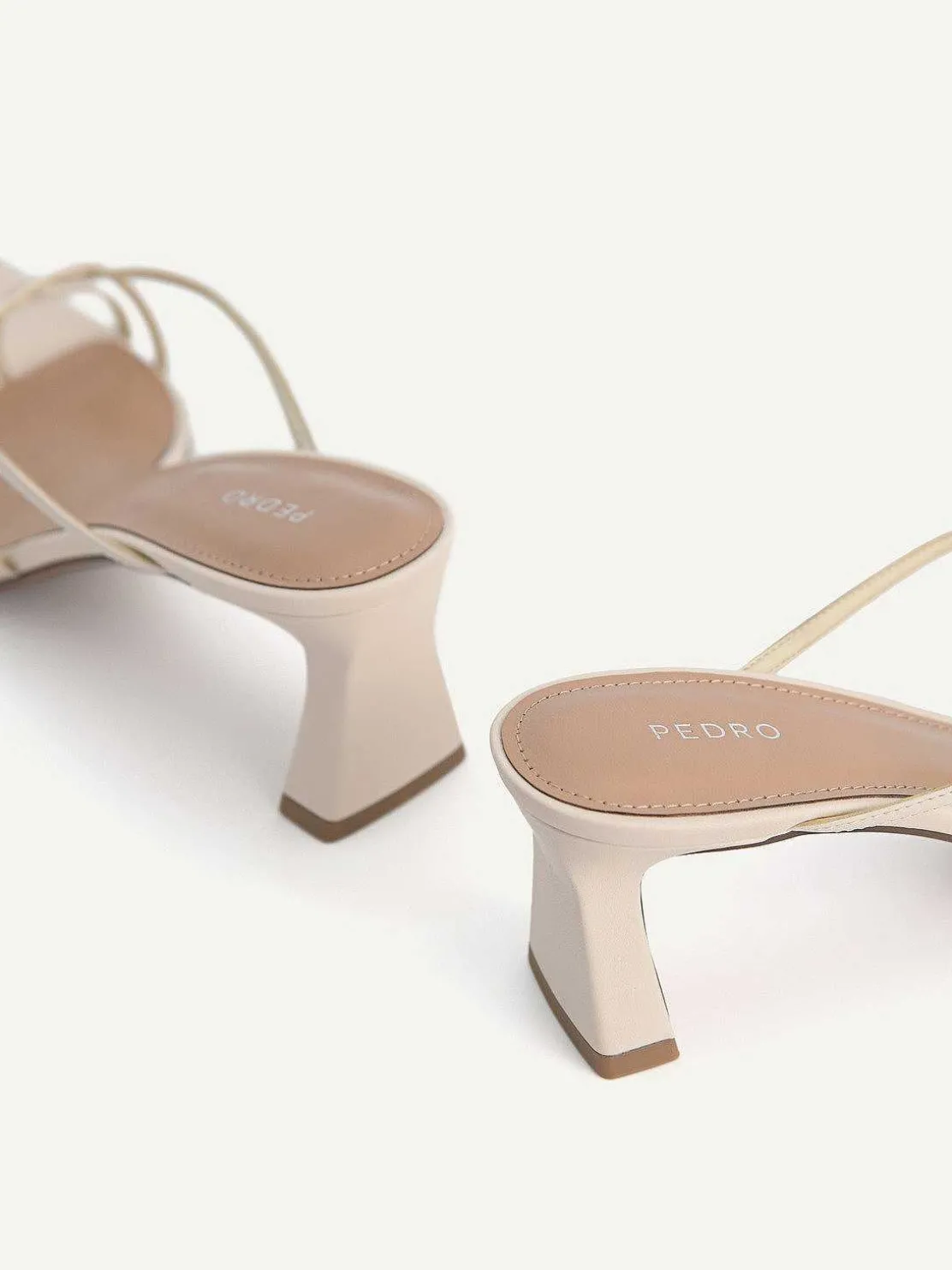 Strappy Toe Loop Heel Sandals<PEDRO Shop
