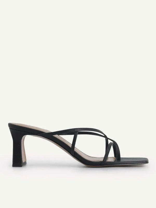 Strappy Toe Loop Heel Sandals<PEDRO Best Sale