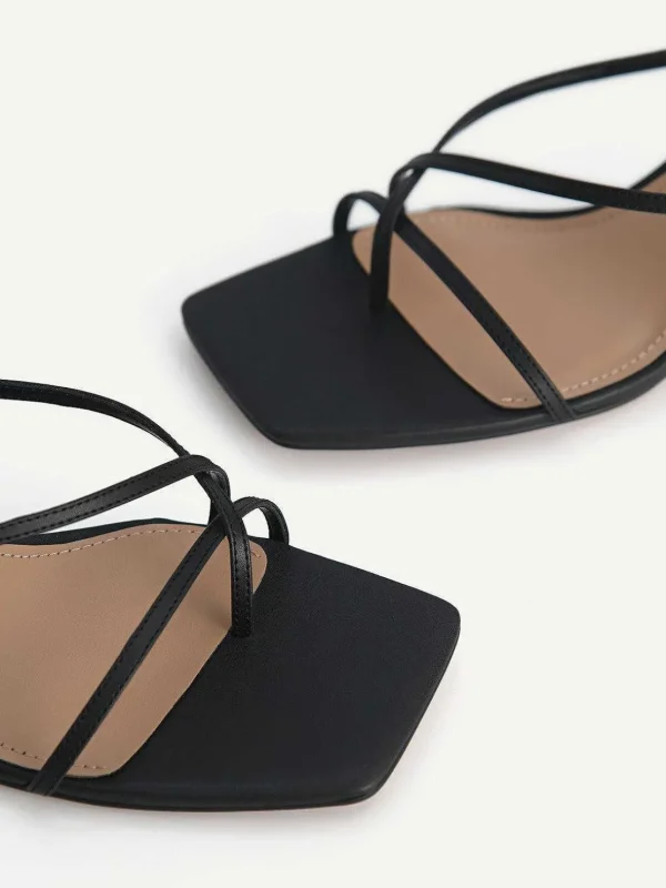 Strappy Toe Loop Heel Sandals<PEDRO Best Sale