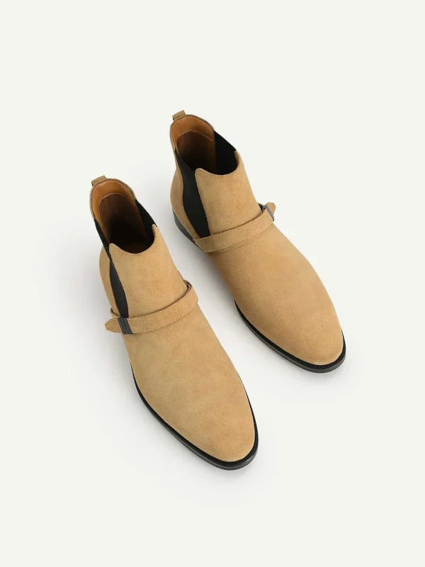 suede_strapped_boots_3.webp Suede Strapped Boots<PEDRO Sale