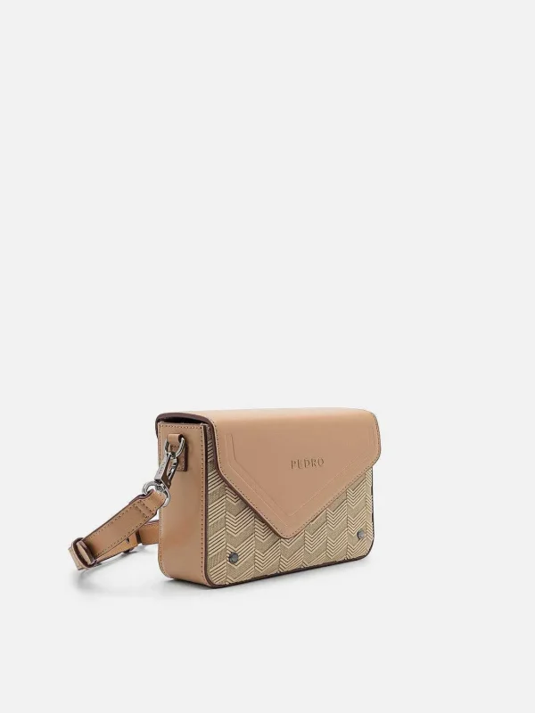 taper_canvas_boxy_sling_b_0.webp Taper Canvas Boxy Sling Bag<PEDRO Sale