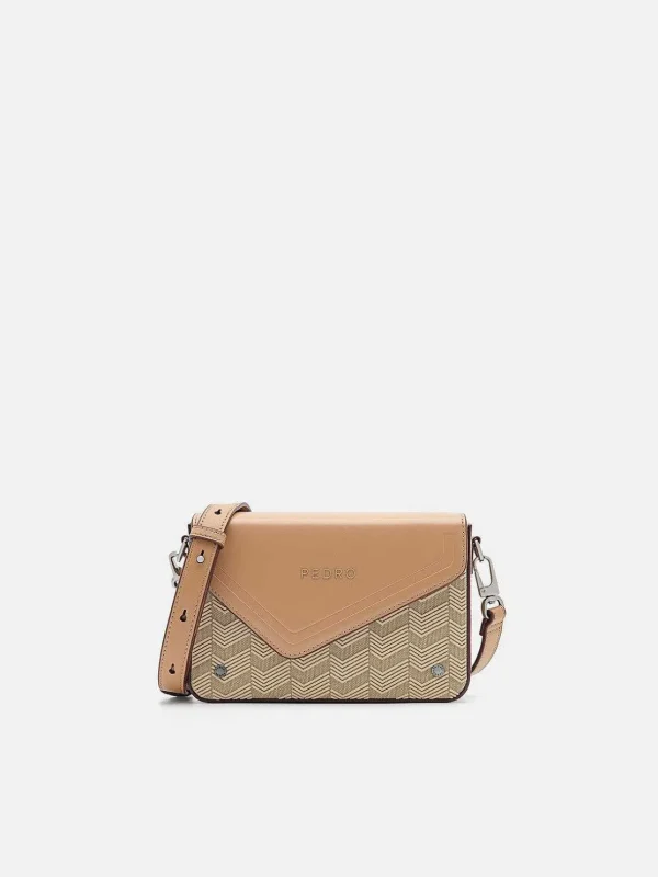 taper_canvas_boxy_sling_b_1.webp Taper Canvas Boxy Sling Bag<PEDRO Sale