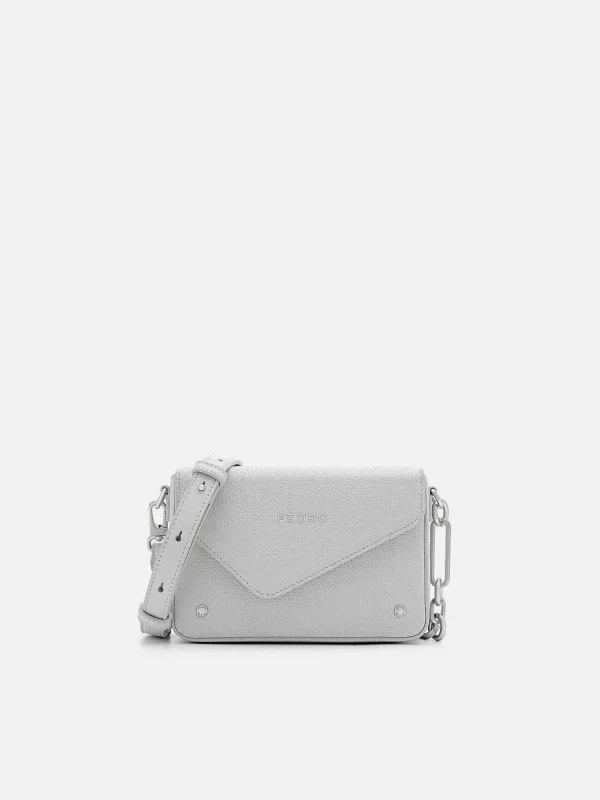 Taper Leather Boxy Sling Bag<PEDRO Online