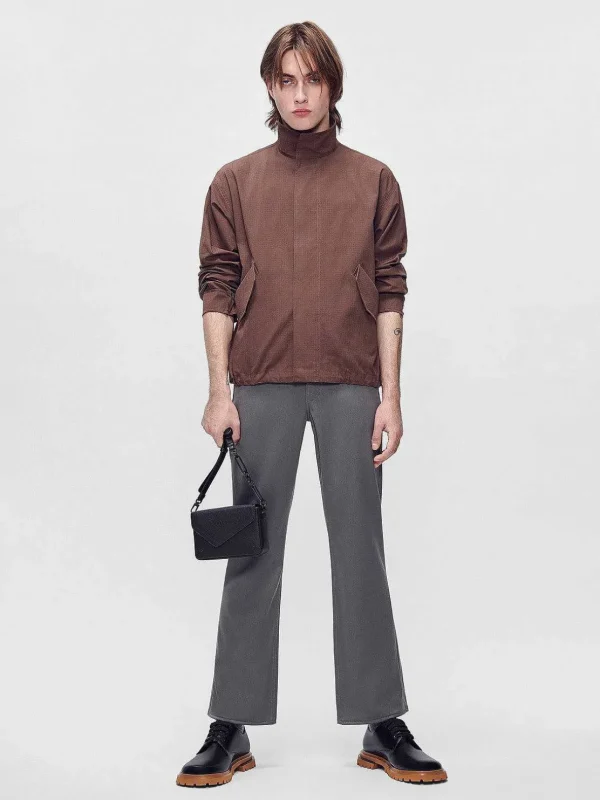 taper_leather_boxy_sling__5-1.webp Taper Leather Boxy Sling Bag<PEDRO Flash Sale