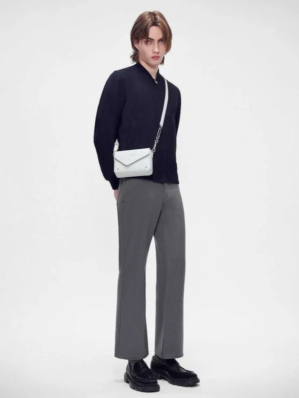 Taper Leather Boxy Sling Bag<PEDRO Online