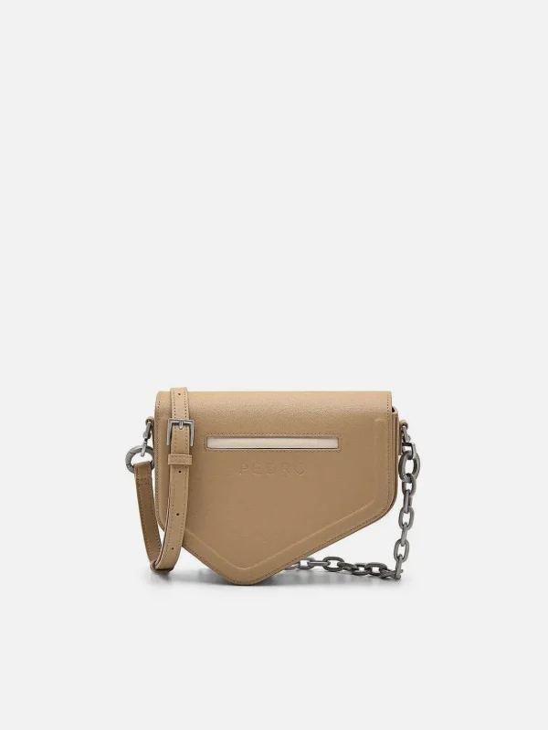 taper_leather_mini_sling__1.webp Taper Leather Mini Sling Bag<PEDRO Sale