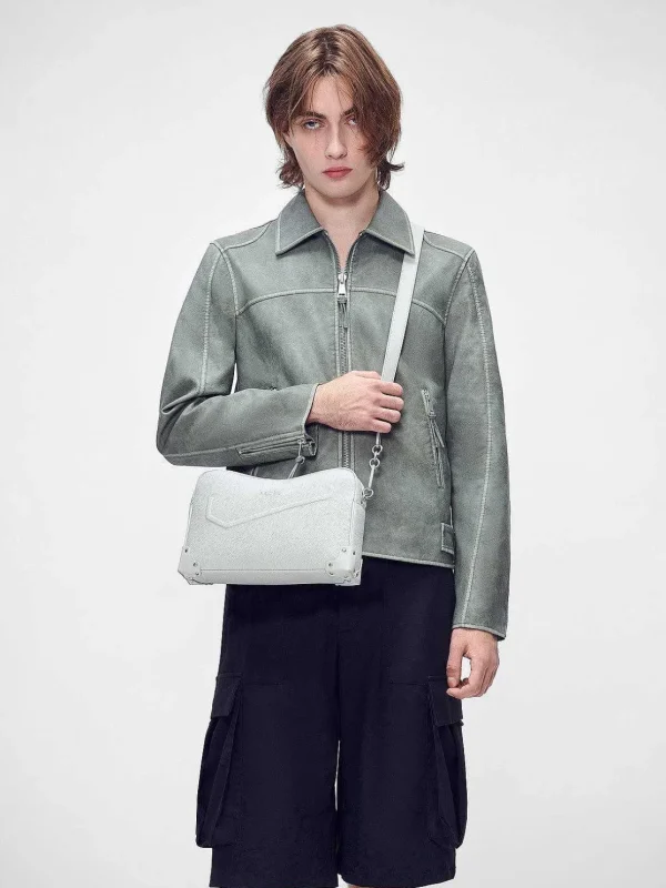taper_leather_sling_bag_4.webp Taper Leather Sling Bag<PEDRO New