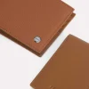 Textured Leather Bi-Fold Wallet With Insert<PEDRO Discount