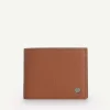 Textured Leather Bi-Fold Wallet With Insert<PEDRO Discount