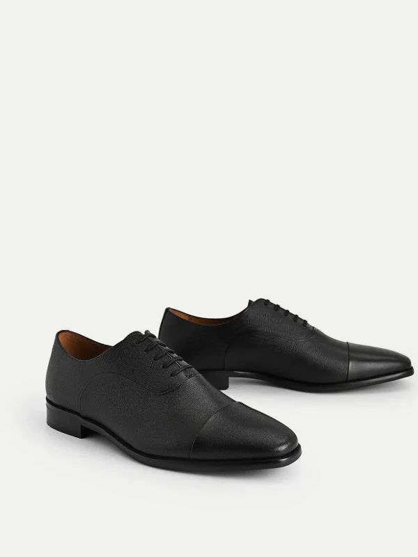textured_leather_oxford_s_0-1.webp Textured Leather Oxford Shoes<PEDRO Clearance