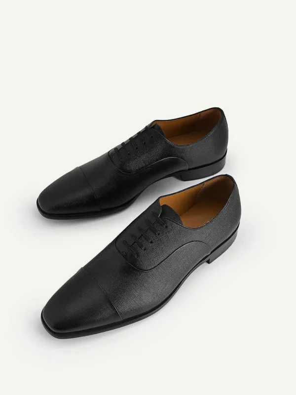 textured_leather_oxford_s_1-1.webp Textured Leather Oxford Shoes<PEDRO Clearance