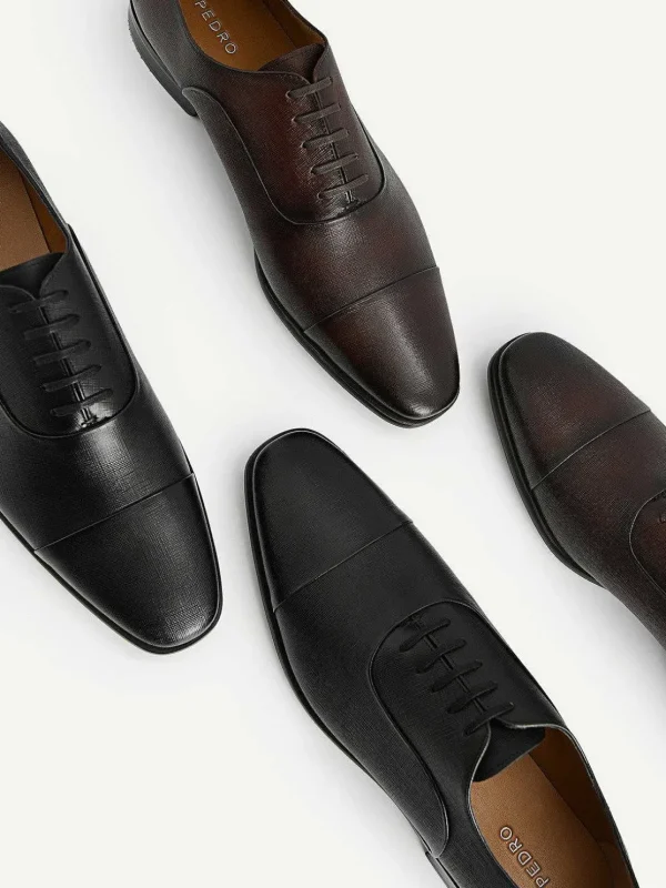 textured_leather_oxford_s_5-1.webp Textured Leather Oxford Shoes<PEDRO Clearance
