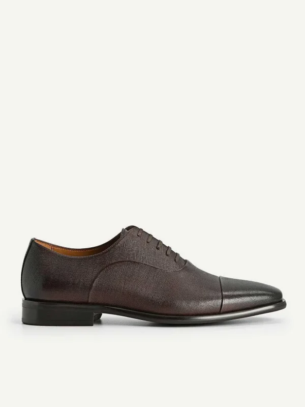 textured_leather_oxford_s_5.webp Textured Leather Oxford Shoes<PEDRO Cheap