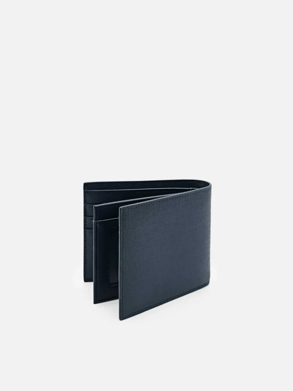 Textured Leather Wallet<PEDRO New