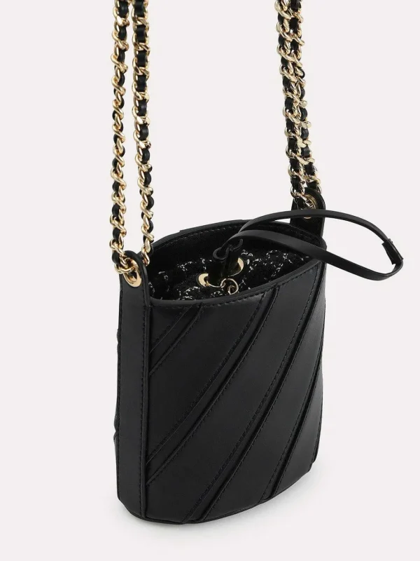 tweed_drawstring_bucket_b_2-1.webp Tweed Drawstring Bucket Bag<PEDRO Cheap
