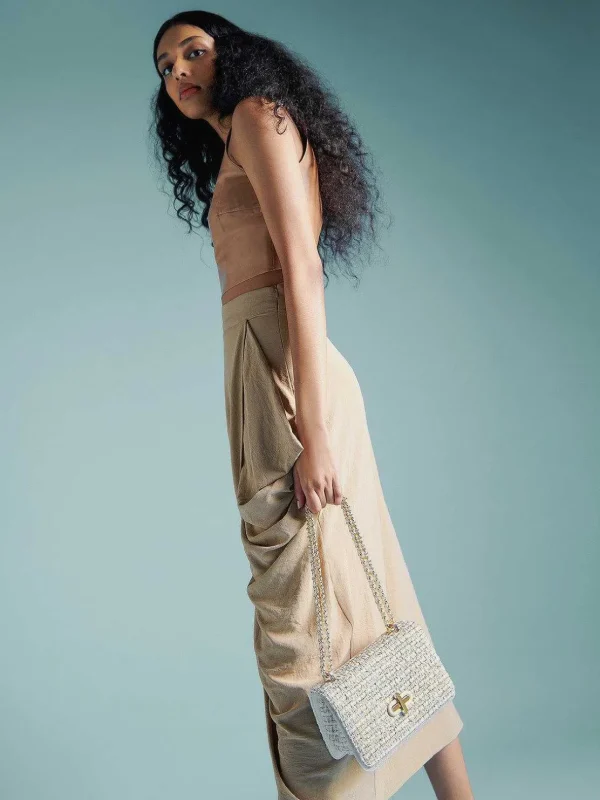 Tweed Shoulder Bag<PEDRO Clearance