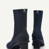 Vanessa Denim Ankle Boots<PEDRO Cheap