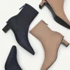 Vanessa Denim Ankle Boots<PEDRO Cheap