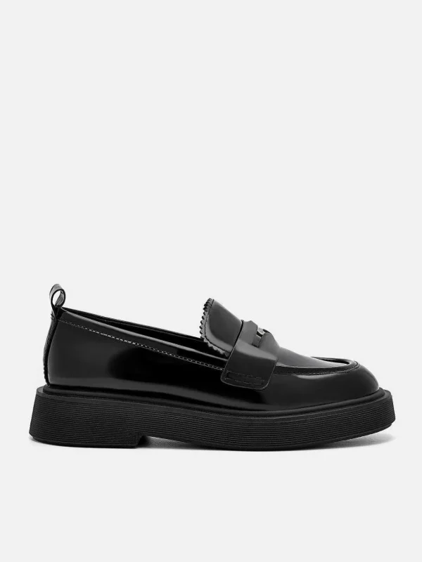 Wanda Leather Loafers<PEDRO Cheap