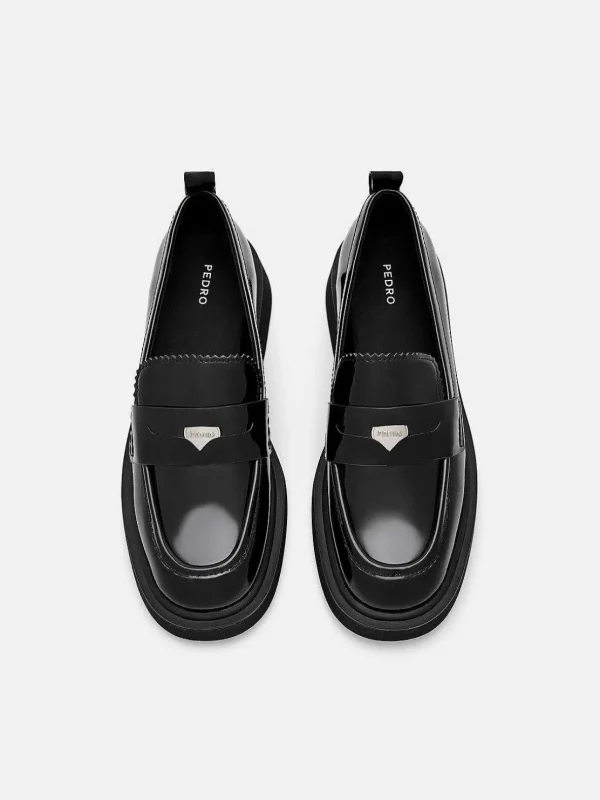 Wanda Leather Loafers<PEDRO Cheap