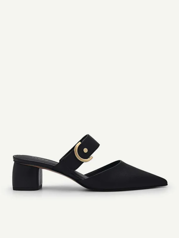 yasmin_leather_heel_mules_0.webp Yasmin Leather Heel Mules<PEDRO Discount